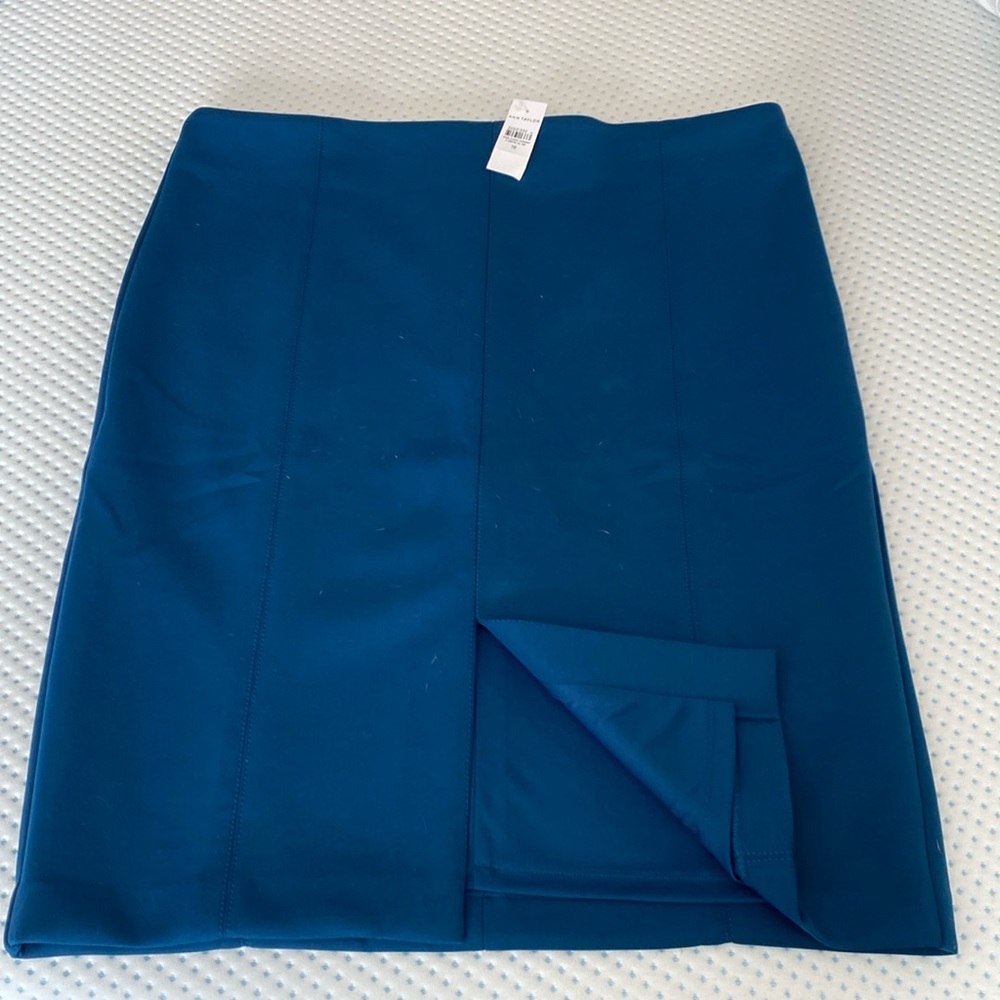 Ann Taylor Teal Skirt